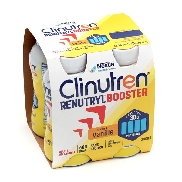 Clinutren® / Renutryl Booster – Saveur Vanille – Bouteille 300 ml