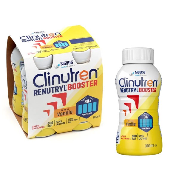 Clinutren® / Renutryl Booster – Saveur Vanille – Bouteille 300 ml