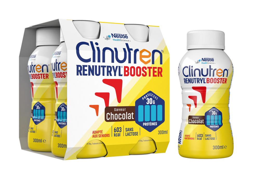 Clinutren® / Renutryl Booster – Saveur Chocolat – Bouteille 300 ml