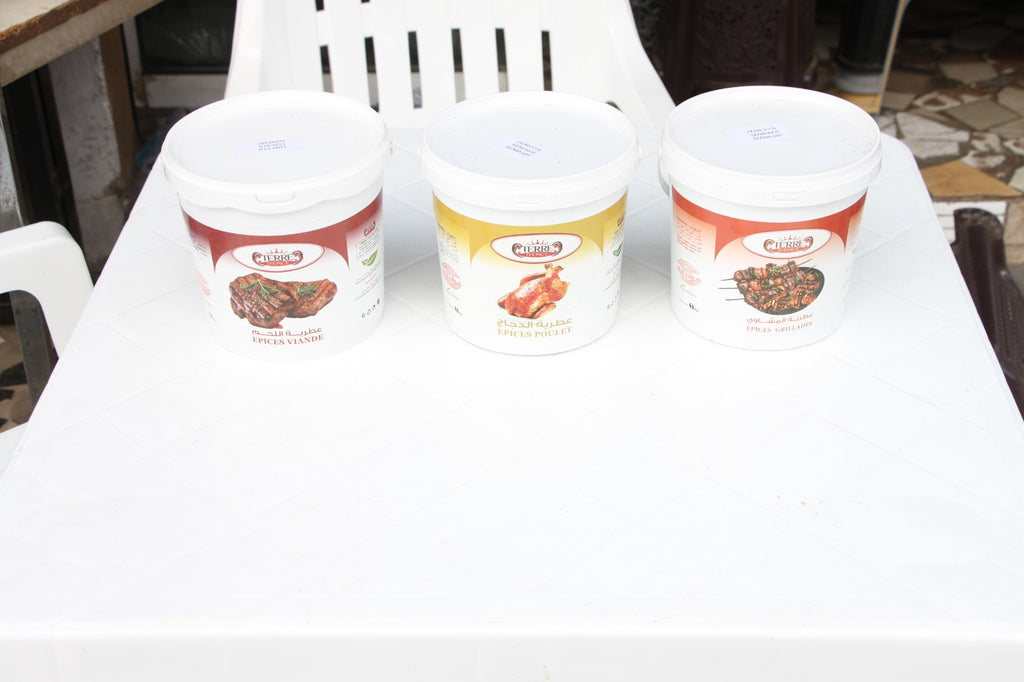 Épices Marocaines en Pot de 1 kg – Grillade, Poulet, Viande