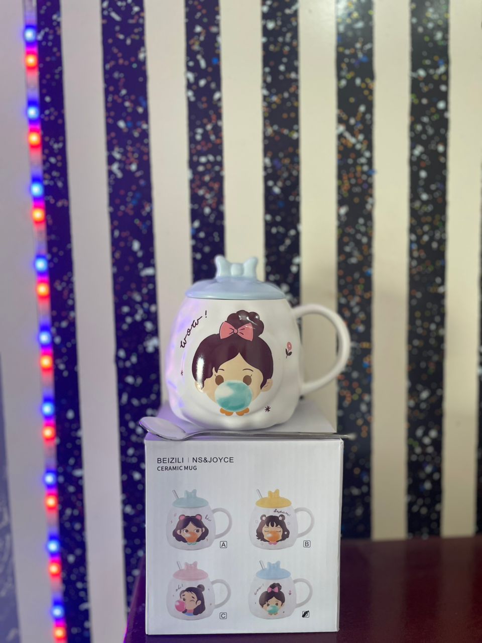 Mug en Céramique Pratique pour Café, Thé ou Chocolat Chaud