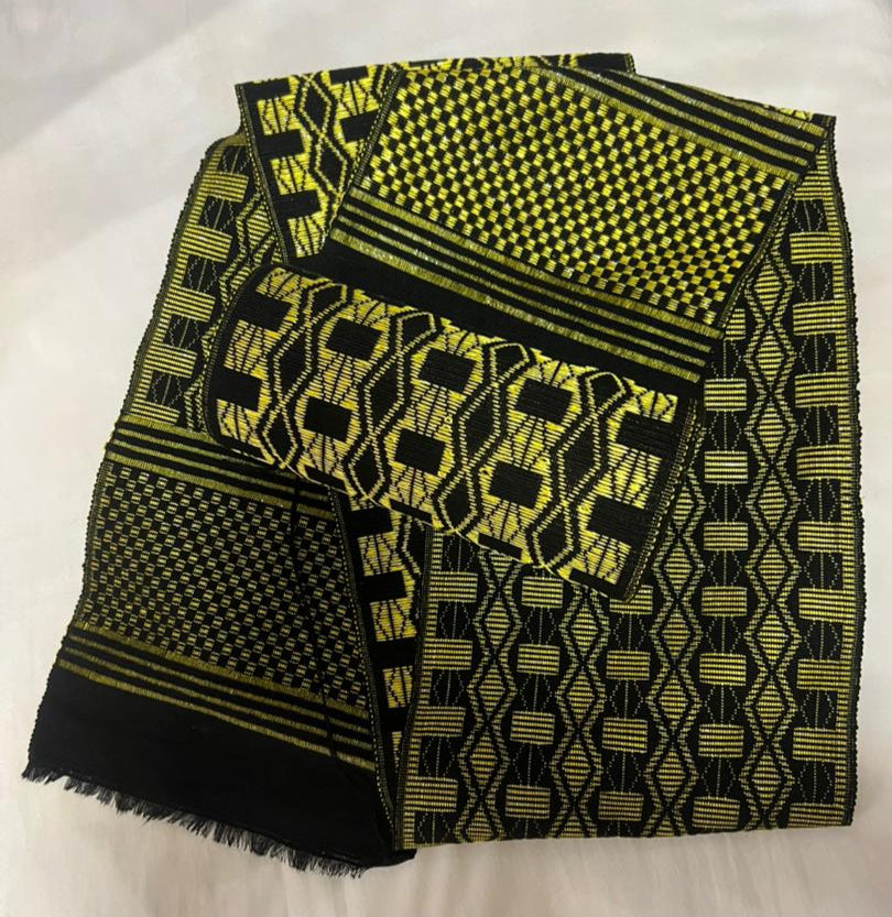 Pagne Original Vert Casamance – Élégance Authentique