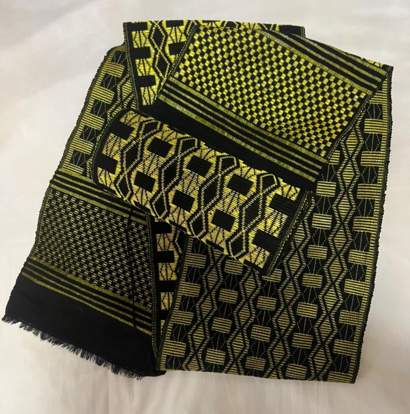 Pagne Original Vert Casamance – Élégance Authentique