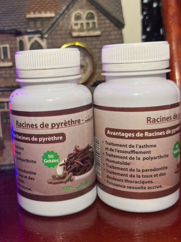Gélules de Racine de Pyrèthre – Tonus & Vitalité Naturelle