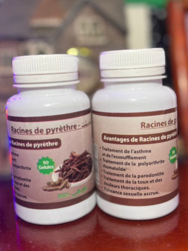 Gélules de Racine de Pyrèthre – Tonus & Vitalité Naturelle
